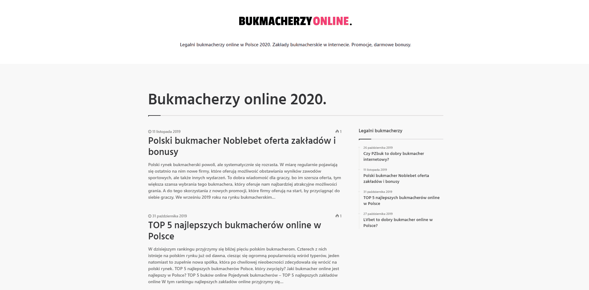 BUKMACHERZYONLINE.COM.PL